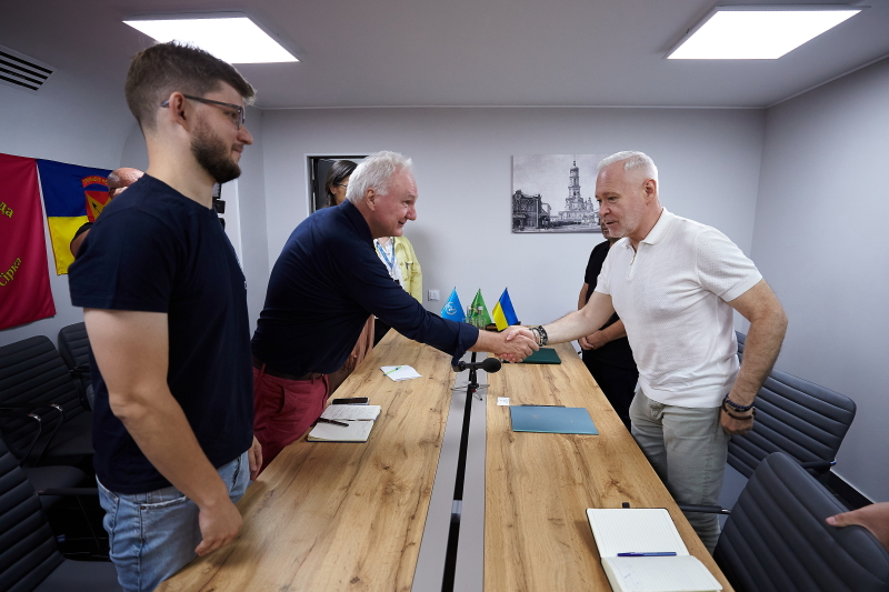 Ігор Терехов зустрівся з новим координатором ООН в Україні 