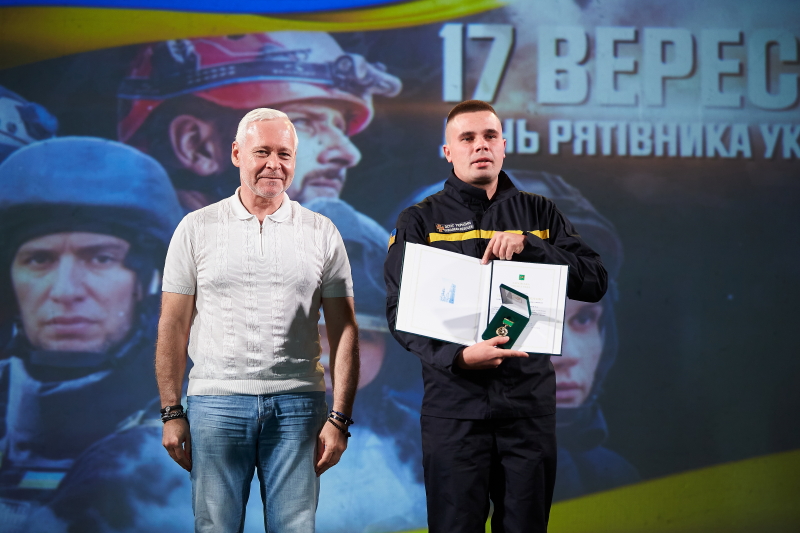 Ігор Терехов привітав харківських рятувальників з професійним святом - 9