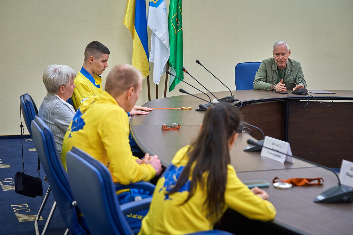 У Харкові привітали спортсменів-паралімпійців - 1