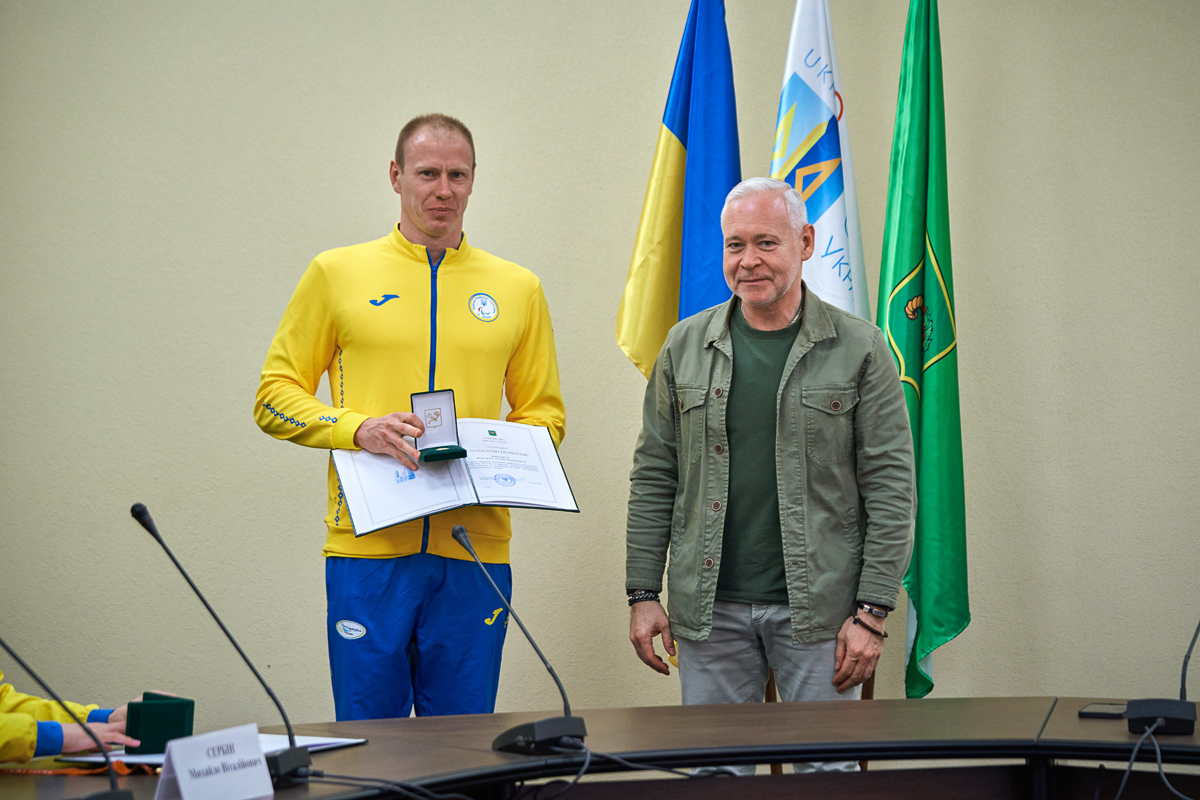 У Харкові привітали спортсменів-паралімпійців - 9