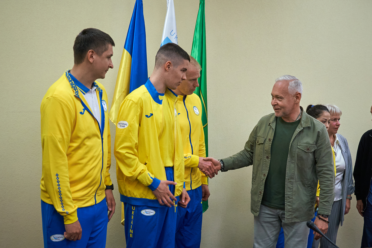 У Харкові привітали спортсменів-паралімпійців - 16