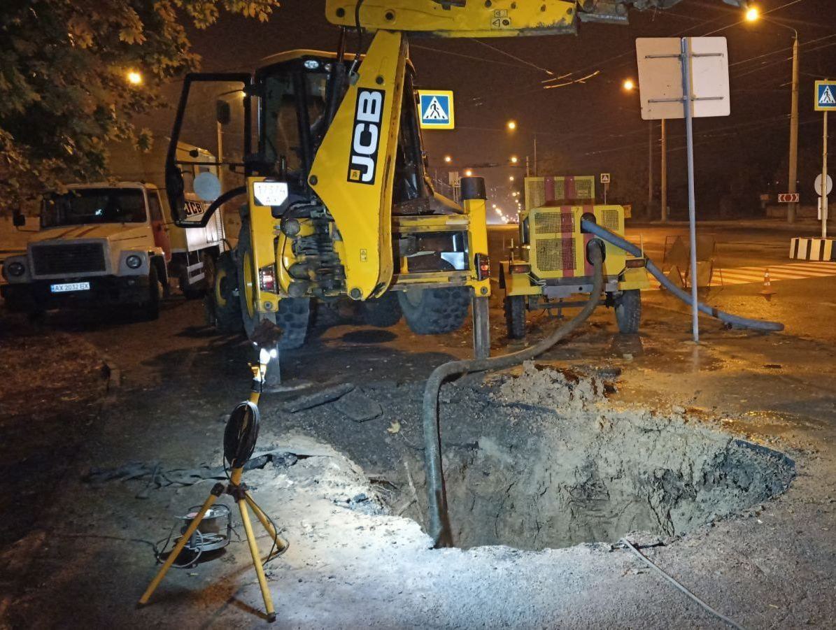 У Харкові за тиждень усунули 74 аварії на водоводах