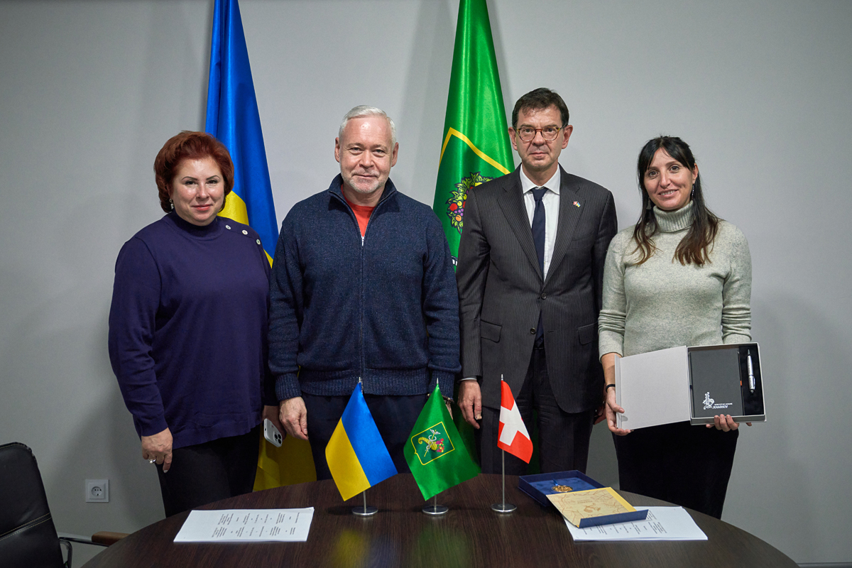 Ігор Терехов провів зустріч з послом Швейцарії 