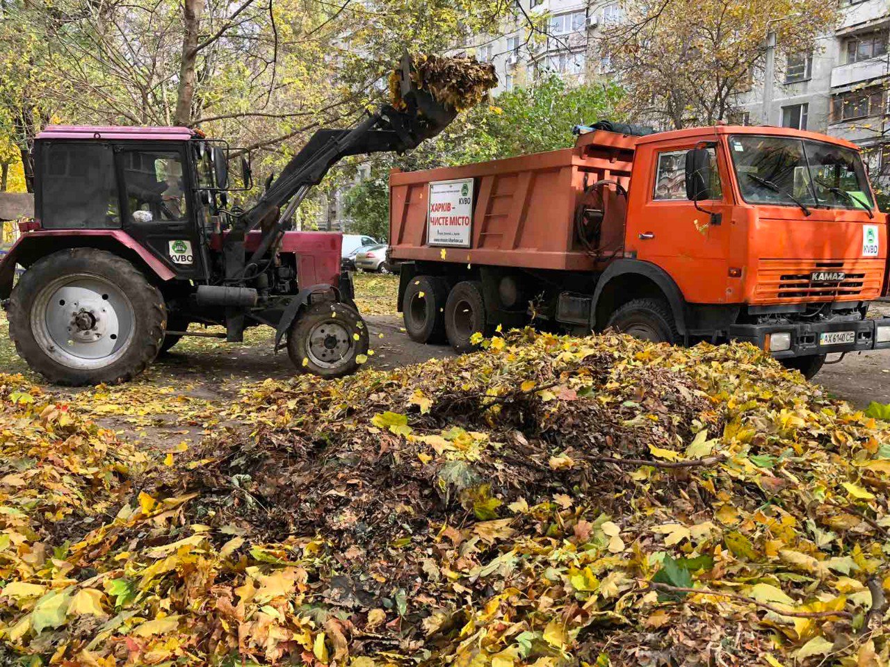 З Харкова за місяць вивезли 116 тисяч кубометрів сміття