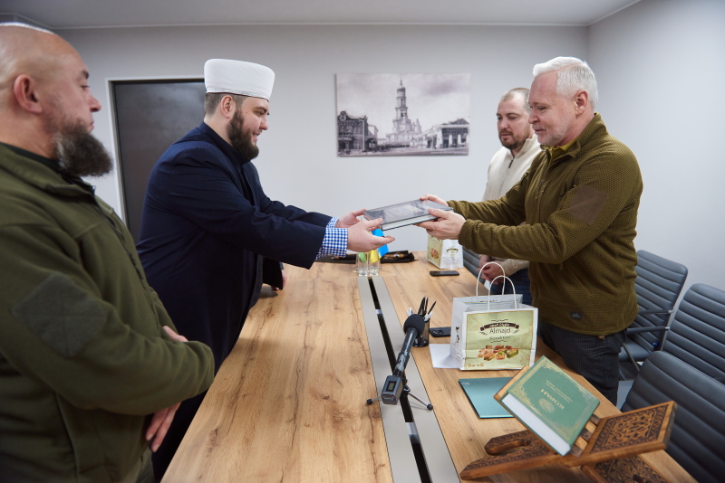 Ігор Терехов зустрівся з муфтієм Духовного управління мусульман України