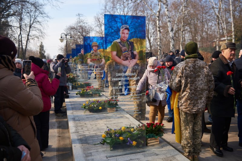 У Кулиничах відкрили Алею пам'яті