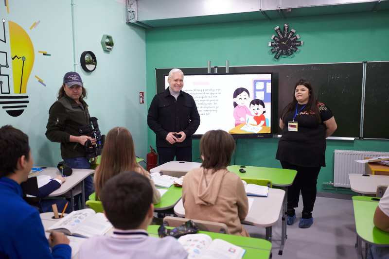 У Новобаварському районі відкрили другу частину підземної школи - 7