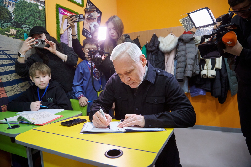 У Новобаварському районі відкрили другу частину підземної школи - 17