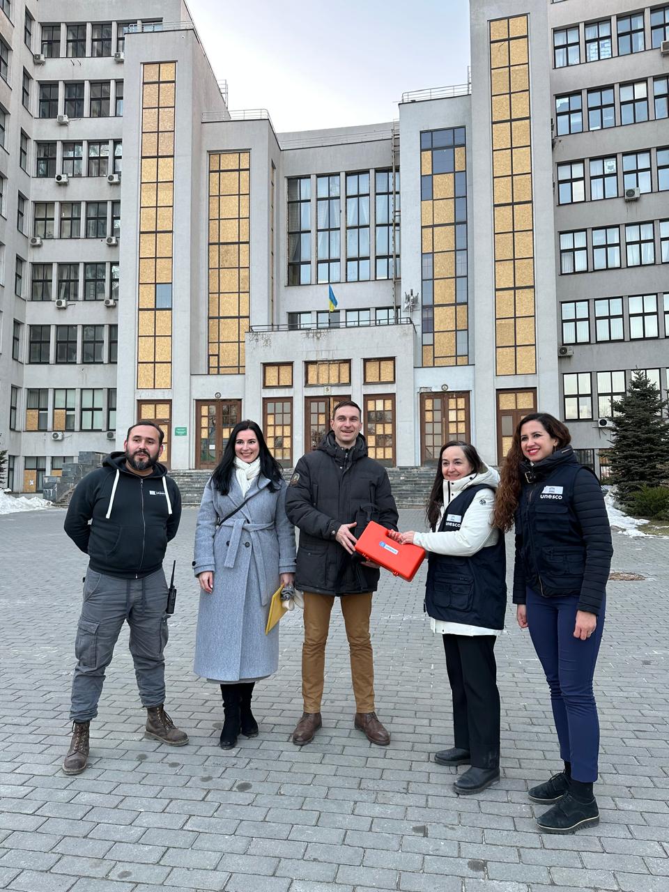 Харків отримав від ЮНЕСКО нове обладнання для дослідження руйнувань - 2