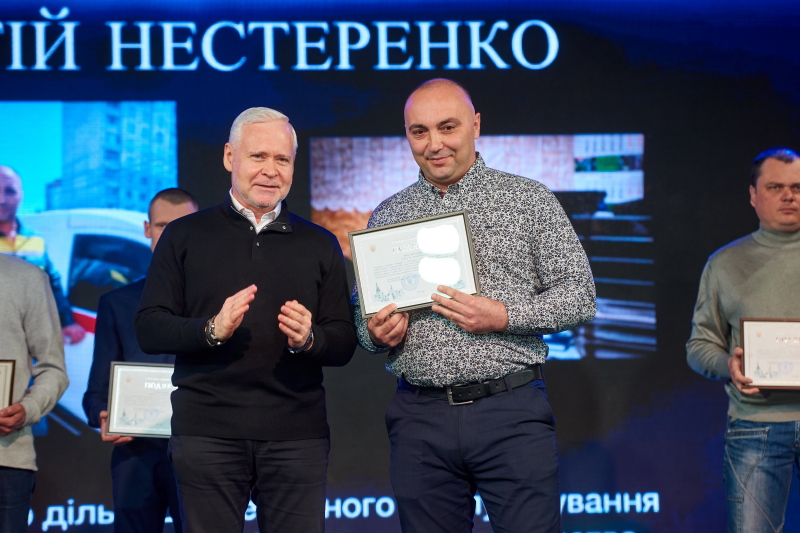 Ігор Терехов привітав комунальників Шевченківського району - 11