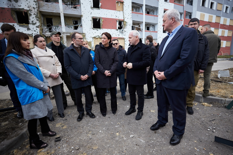 Представники уряду Норвегії та ООН відвідали Північну Салтівку 