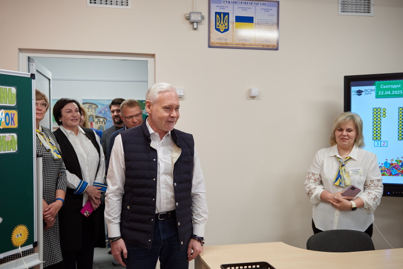 Ще в одній підземній школі Харкова почалося навчання - 10