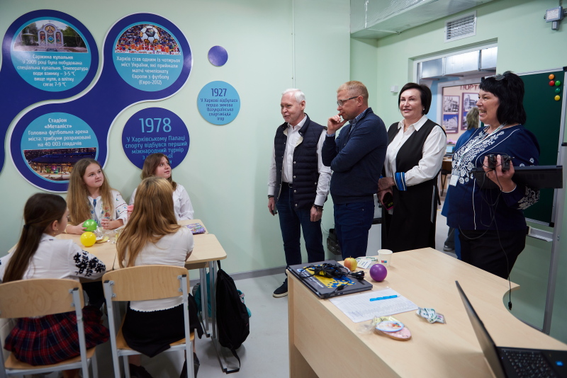 Ще в одній підземній школі Харкова почалося навчання - 24