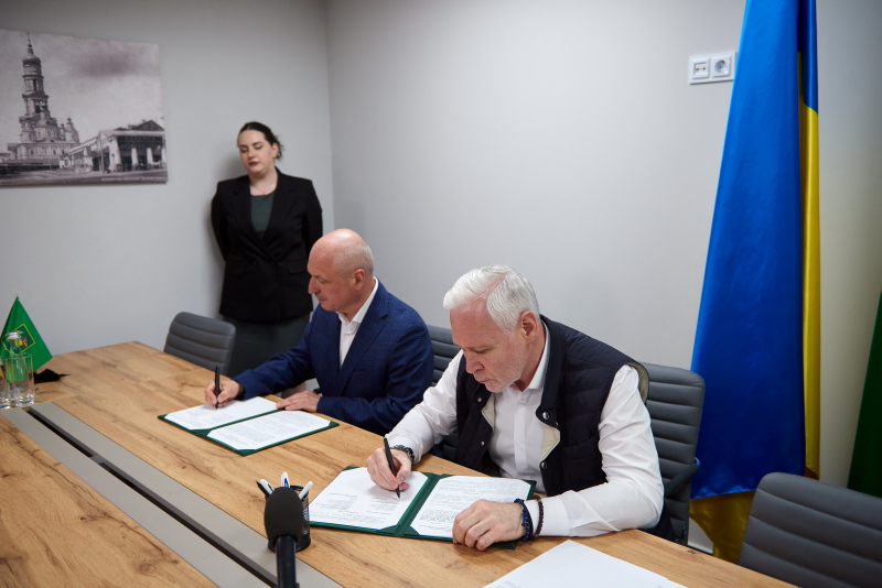 Підписання Меморандуму про співпрацю між Харківською міськрадою та ХНУМГ імені О. М. Бекетова