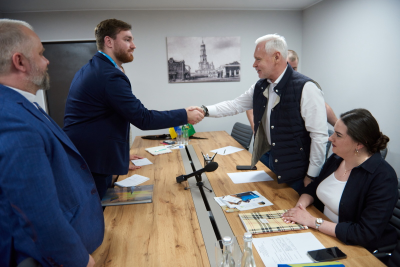 Ігор Терехов зустрівся з представником Всесвітньої Лютеранської Федерації 