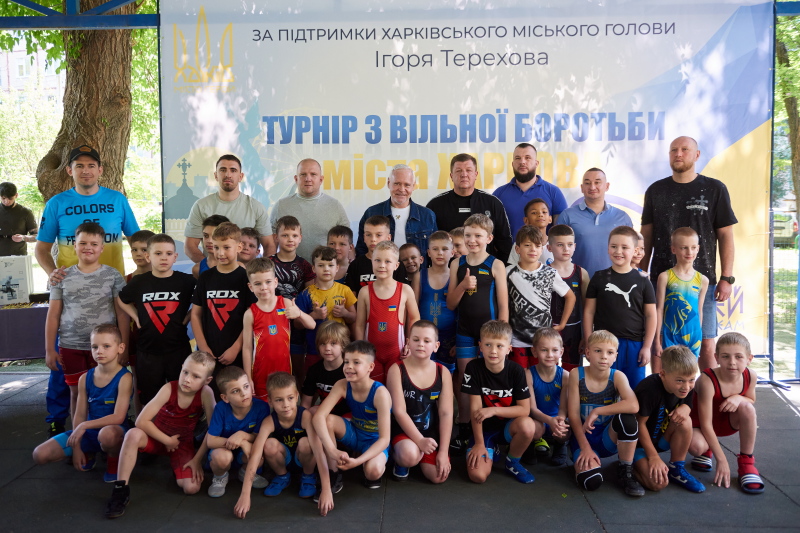 У Харкові пройшли змагання з вільної боротьби - 9