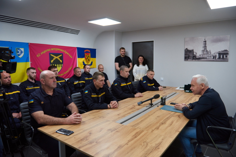 Ігор Терехов вручив нагороди рятувальникам - 1