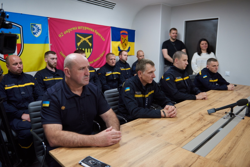 Ігор Терехов вручив нагороди рятувальникам - 3
