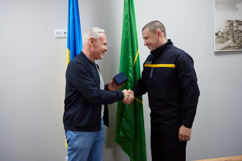 Ігор Терехов вручив нагороди рятувальникам - 5