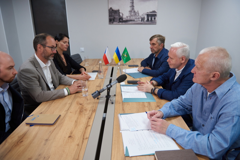 Ігор Терехов провів зустріч з євродепутатом Яном Фариським 