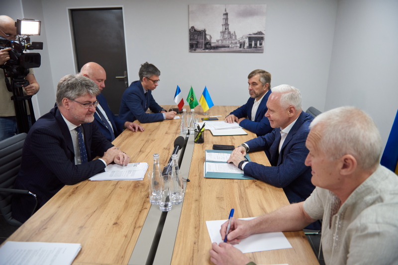 Ігор Терехов зустрівся з Послом Франції