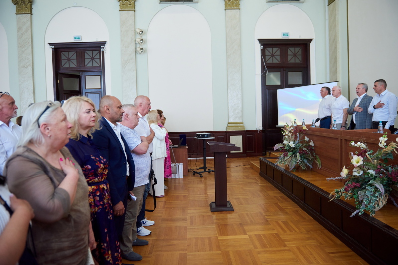 Ігор Терехов привітав суддів - 1