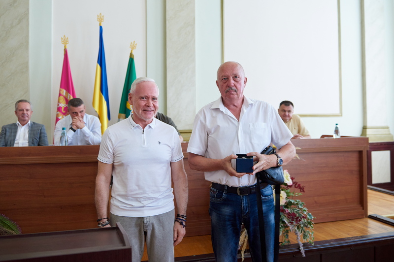 Ігор Терехов привітав суддів - 8