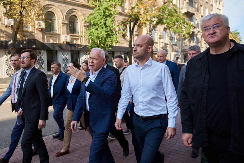 Харків відвідав міністр закордонних справ Франції