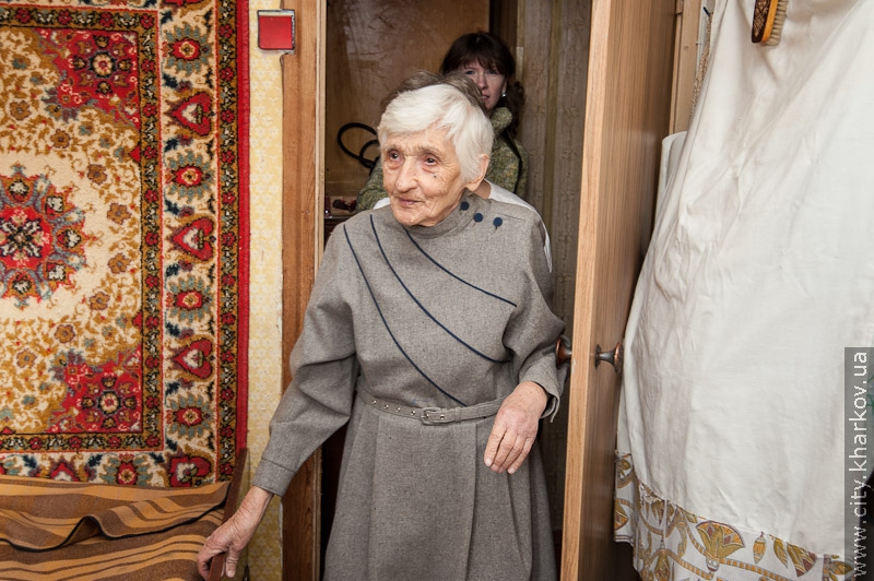 100-річну мешканку Київського району привітали з днем народження
