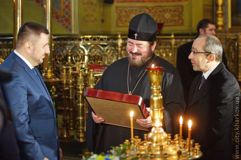 Міністр доходів Олександр Клименко подарував ікону Благовіщенському собору