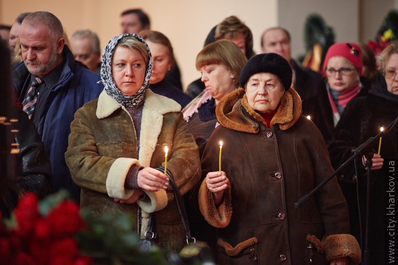 Харків'яни попрощалися з Іллею Залюбовським