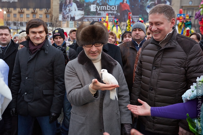 На площі Свободи відсвяткували Масляну