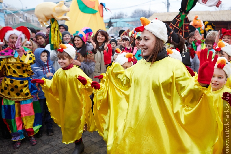 На площі Свободи відсвяткували Масляну