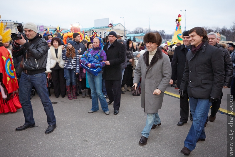 На площі Свободи відсвяткували Масляну
