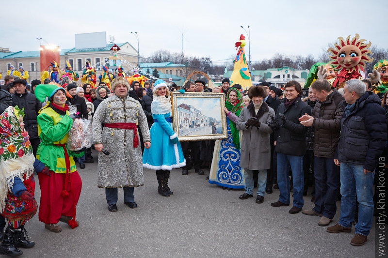 На площі Свободи відсвяткували Масляну
