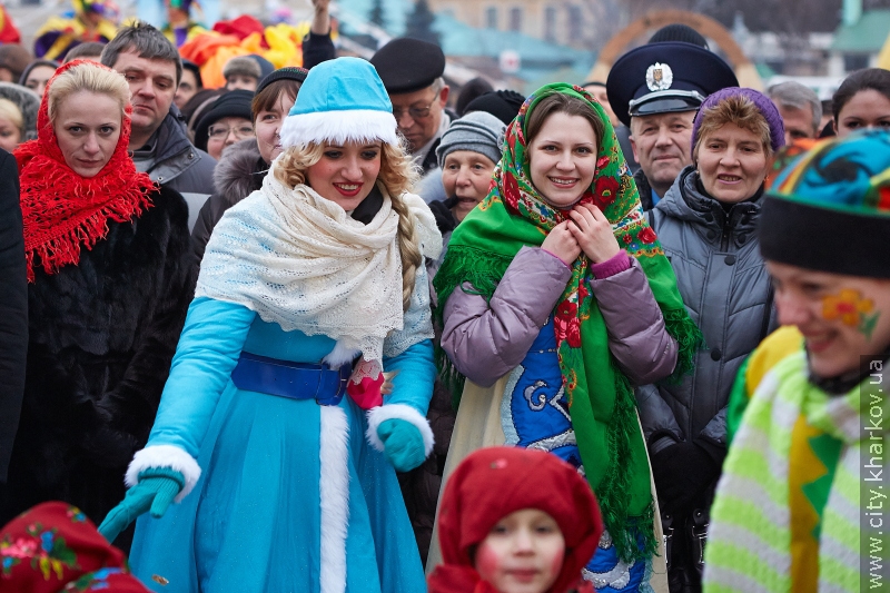На площі Свободи відсвяткували Масляну