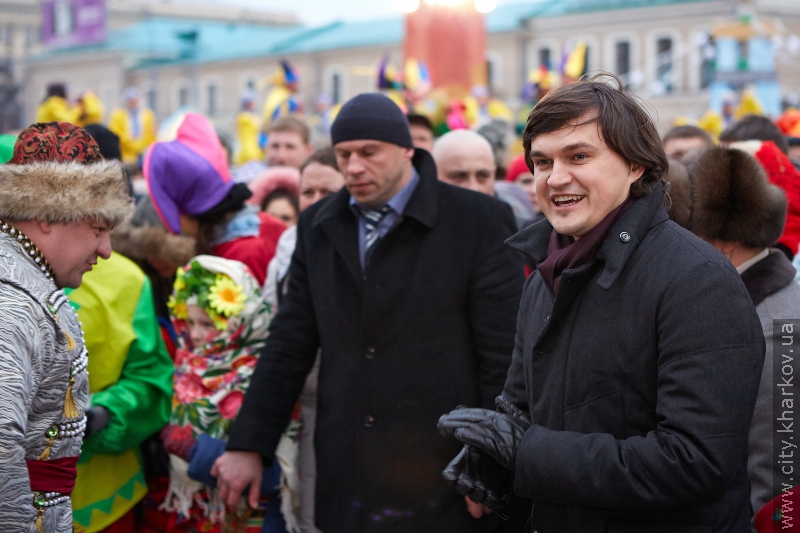 На площі Свободи відсвяткували Масляну