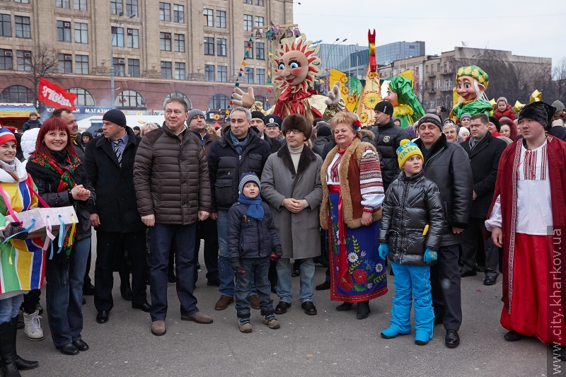 На площі Свободи відсвяткували Масляну
