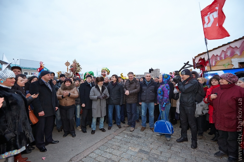 На площі Свободи відсвяткували Масляну