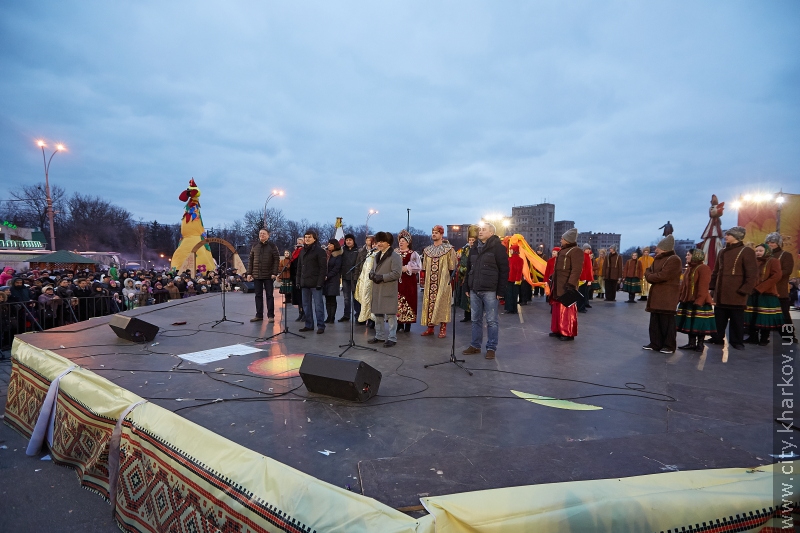 На площі Свободи відсвяткували Масляну