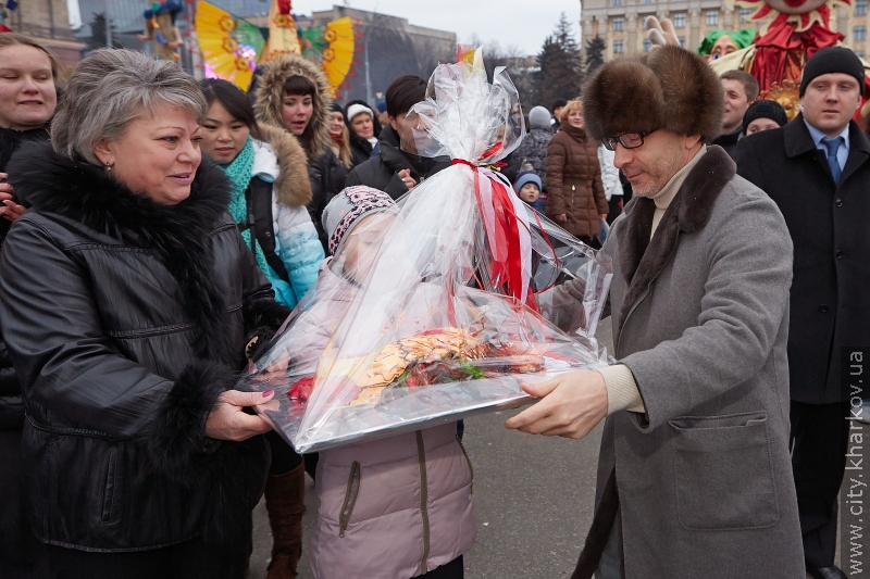 На площі Свободи відсвяткували Масляну