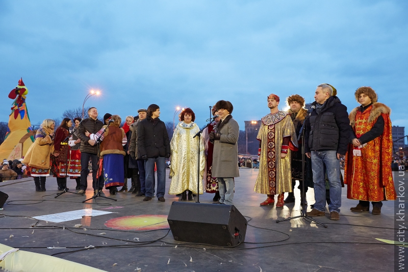 На площі Свободи відсвяткували Масляну