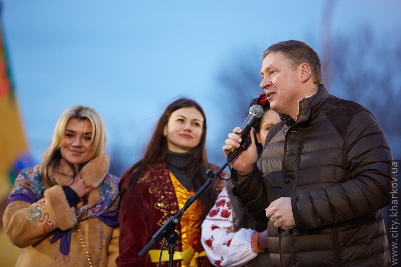 На площі Свободи відсвяткували Масляну