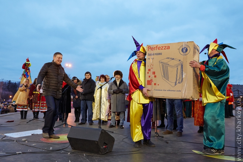 На площі Свободи відсвяткували Масляну