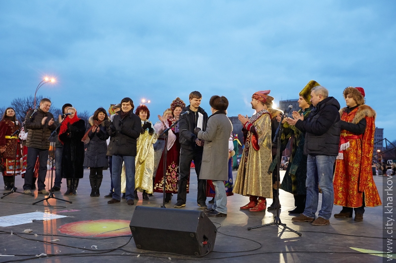 На площі Свободи відсвяткували Масляну