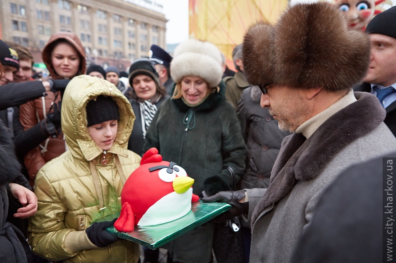 На площі Свободи відсвяткували Масляну