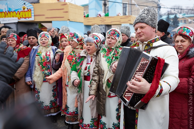 На площі Свободи відсвяткували Масляну