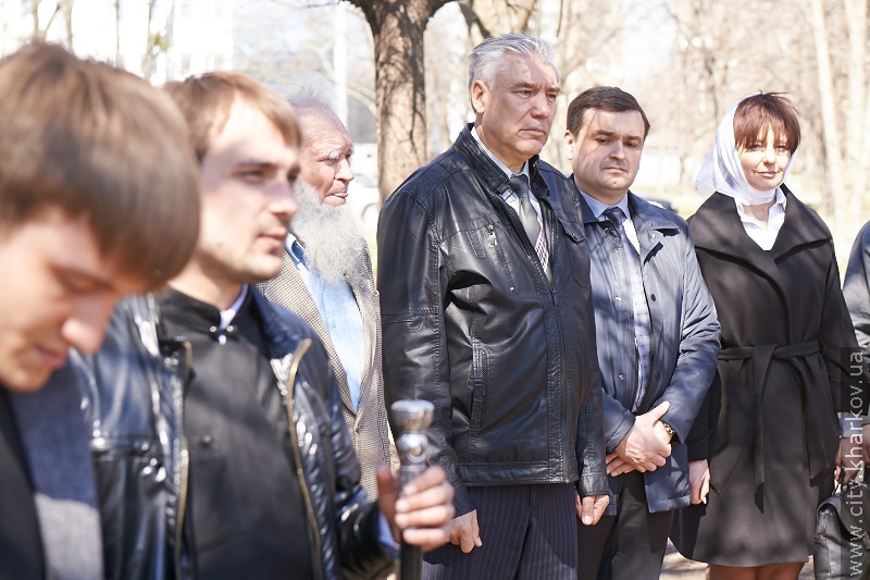 У Харкові освятили місце під майбутній храм Успіння Пресвятої Богородиці