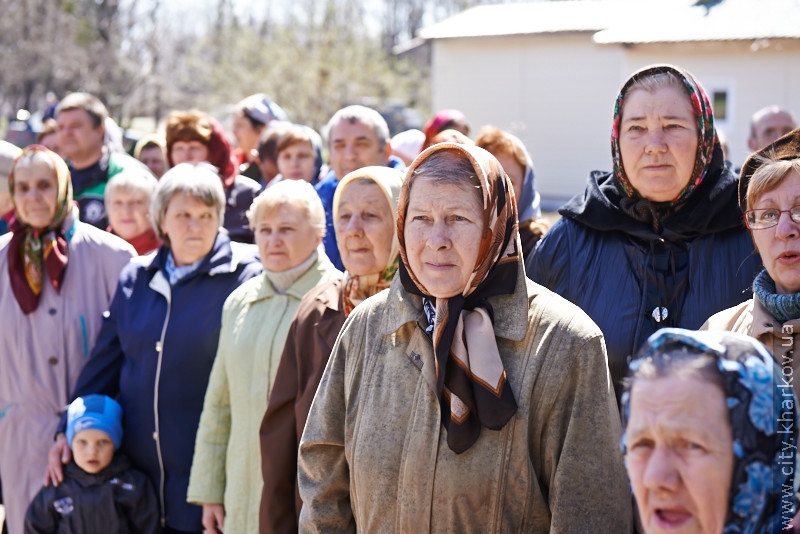 У Харкові освятили місце під майбутній храм Успіння Пресвятої Богородиці