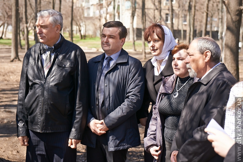 У Харкові освятили місце під майбутній храм Успіння Пресвятої Богородиці